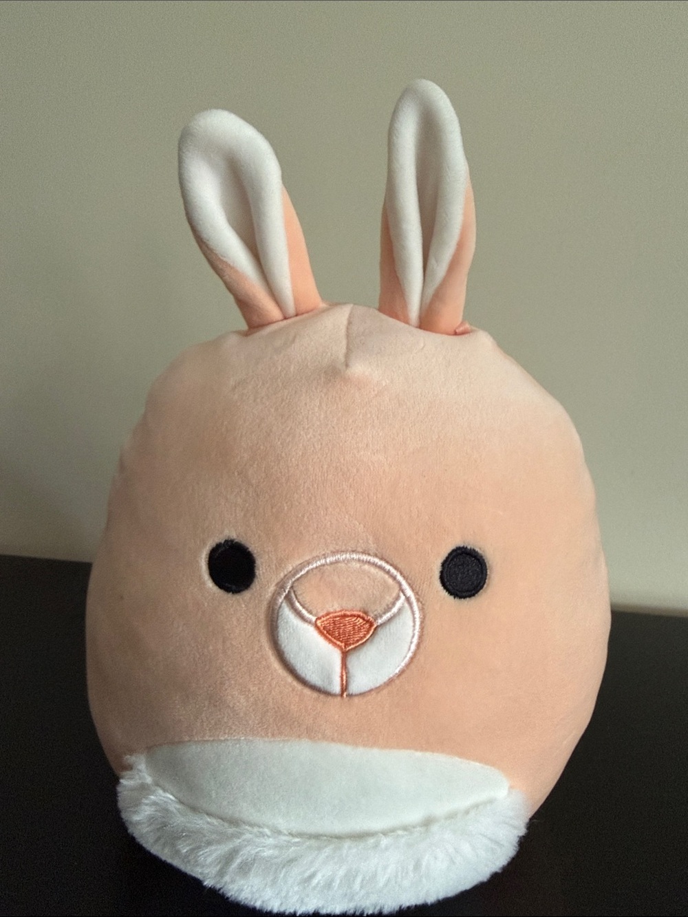 Squishmallows Peach and White Bunny Plush